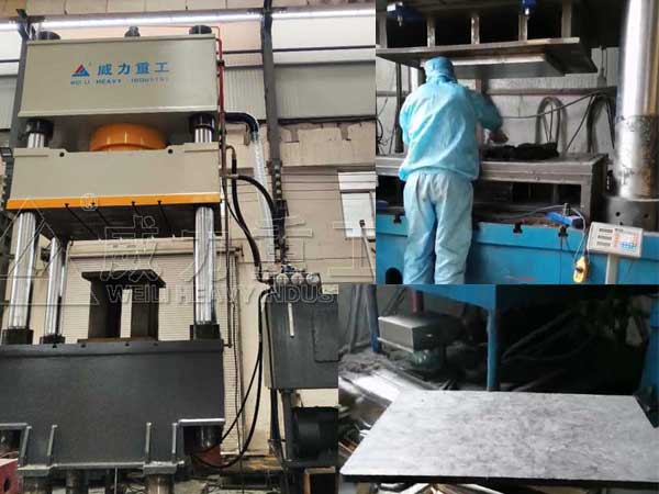 玻璃纤维托板成型金沙电竞1000吨1200砖托板生产设